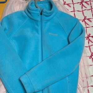 Columbia Vibrant Blue Fleece Jacket